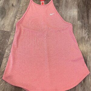 Nike Dri-Fit Women's Athletic Tank Top Pink Racerback Size Small